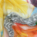 Atticus Summer Citrus Print Scarf - Juli's Wearable Art