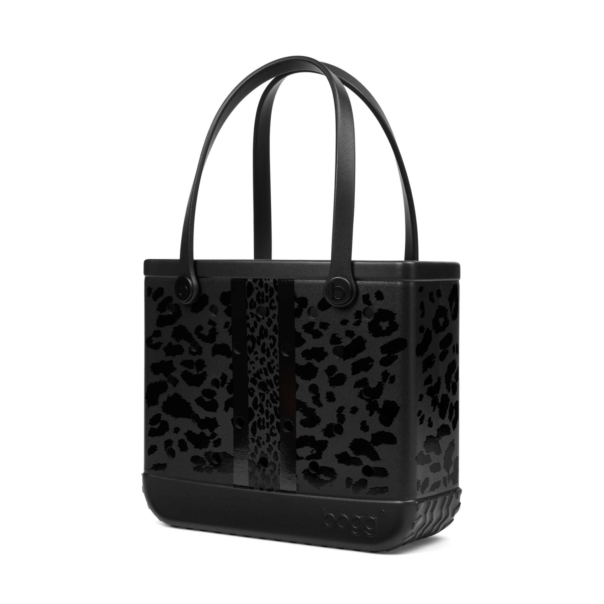 Baby Bogg® Bag | Leopard Luxe | Black Onyx - Juli's Wearable Art