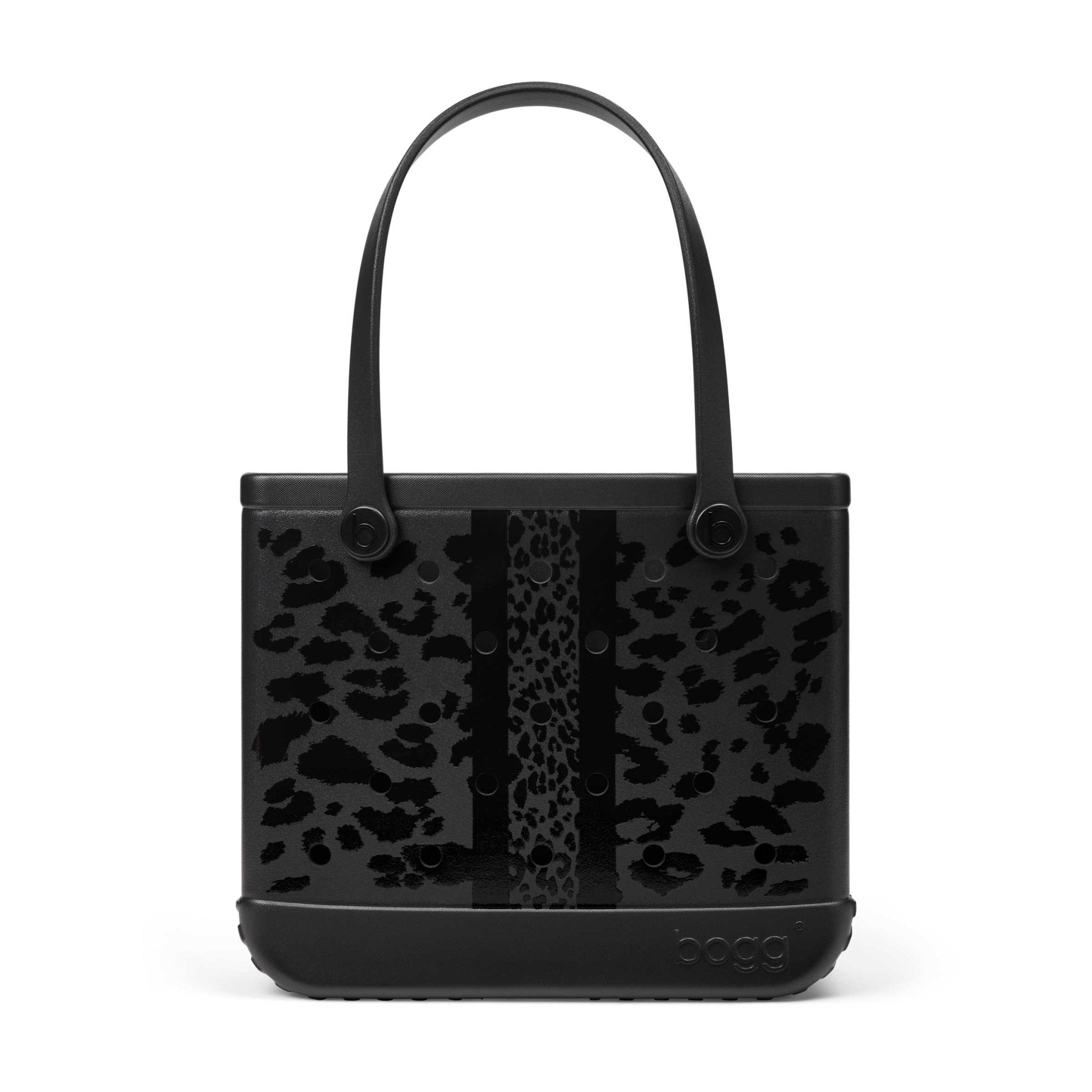 Baby Bogg® Bag | Leopard Luxe | Black Onyx - Juli's Wearable Art