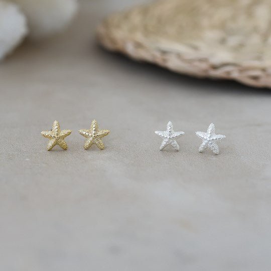 Baby Starfish Studs - Juli's Wearable Art