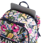 Bancroft Backpack | Premium Cotton | Poppy Fields - Juli's Wearable Art