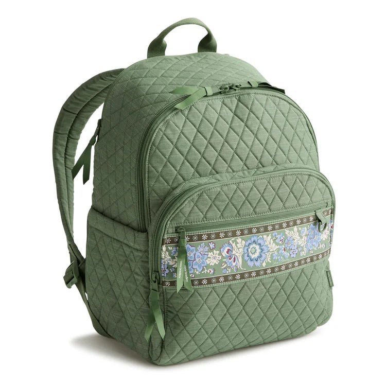 Bancroft Backpack | Premium Cotton | Vineyard Green Chambray