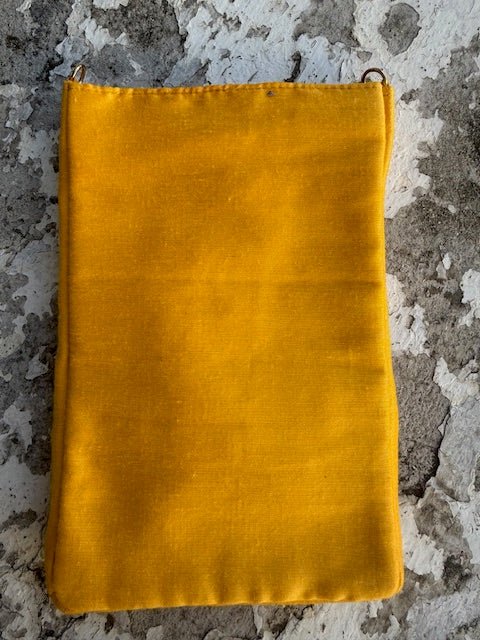 Beaded Phone Pouch | Bees - Juli's Wearable Art