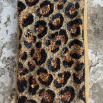 Beaded Phone Pouch | Cheetah Print - Juli's Wearable Art