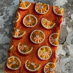 Beaded Phone Pouch| Oranges - Juli's Wearable Art