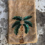 Beaded Phone Pouch| Palm Tree - Juli's Wearable Art