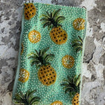 Beaded Phone Pouch | Pineapples - Juli's Wearable Art