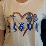 Bedford Bison "For the Love of Baseball" Tee - Juli's Wearable Art