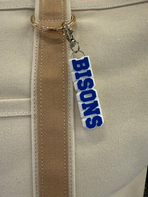 Bedford Bison Key Fob | Bag Charm