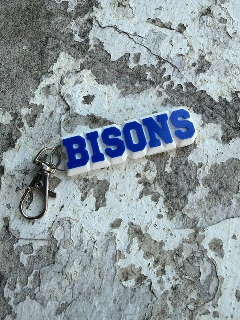 Bedford Bison Key Fob | Bag Charm