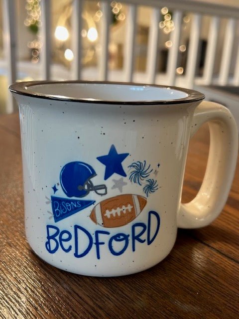 Bedford Bison Mug – 13oz Ceramic School Pride Mug - Juli's Wearable Art