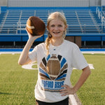 Bedford Bisons Football Sunburst Tee - Juli's Wearable Art