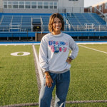 Bedford Bisons Inside Out Crewneck Sweatshirt - Juli's Wearable Art