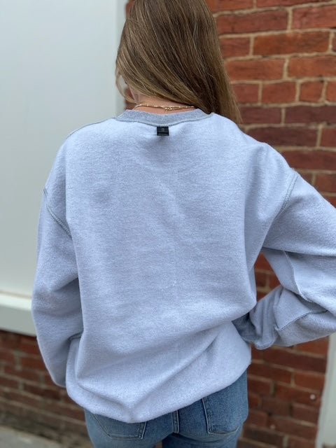 Bedford Bisons Inside Out Crewneck Sweatshirt - Juli's Wearable Art