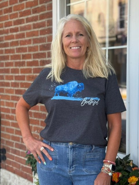 Bedford Bisons Mascot Tee
