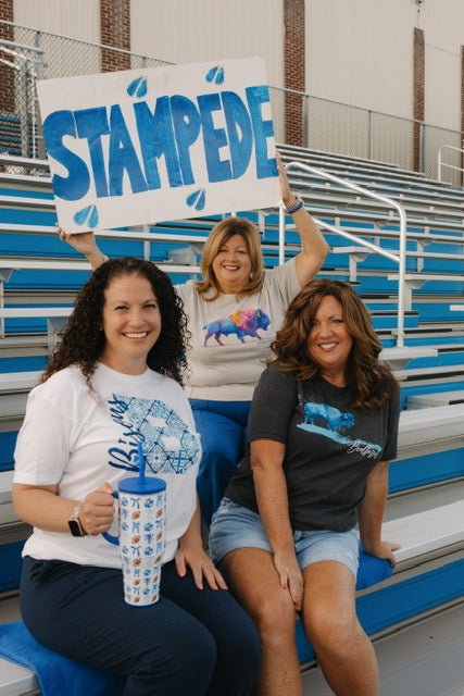 Bedford Bisons Mascot Tee - Juli's Wearable Art