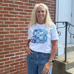 Bedford Bisons Patchwork Tee - Juli's Wearable Art