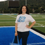 Bedford Bisons Patchwork Tee - Juli's Wearable Art
