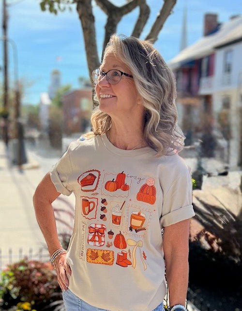 Bedford PA Fall Fun Icon Tee - Juli's Wearable Art