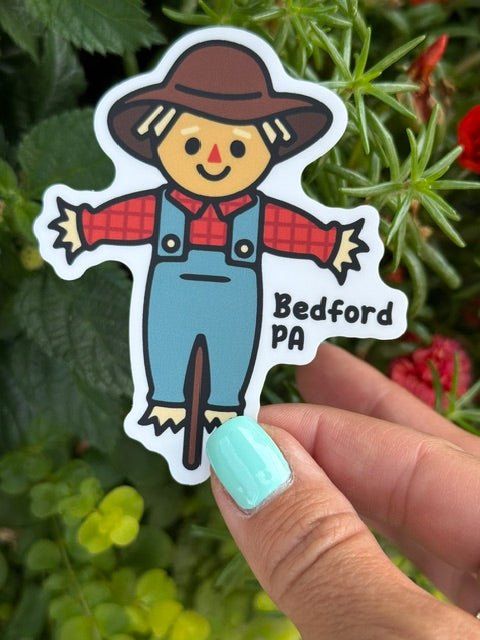 Bedford, PA Scarecrow Sticker