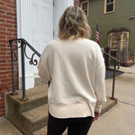 Bedford Pennsylvania Sand Wash Crew Neck | Oat Milk - Juli's Wearable Art