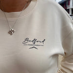 Bedford Pennsylvania Sand Wash Crew Neck | Oat Milk - Juli's Wearable Art