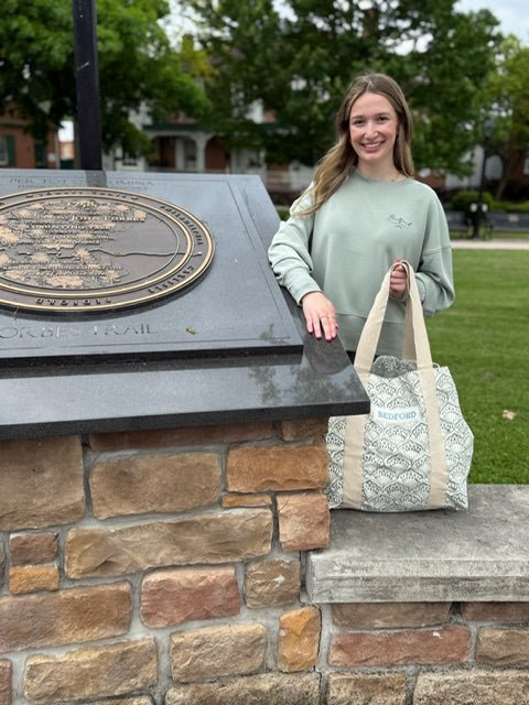 Bedford Pennsylvania Sand Wash Crew Neck | Sage