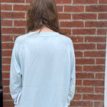 Bedford Pennsylvania V - Neck Sweatshirt | Sheer Blue - Juli's Wearable Art