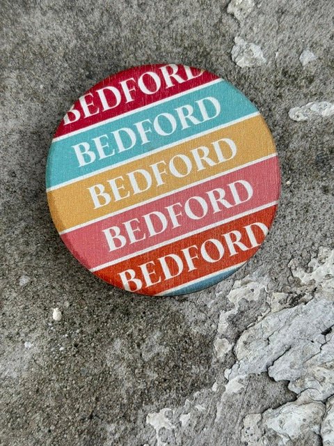 Bedford Round Stripes Magnet