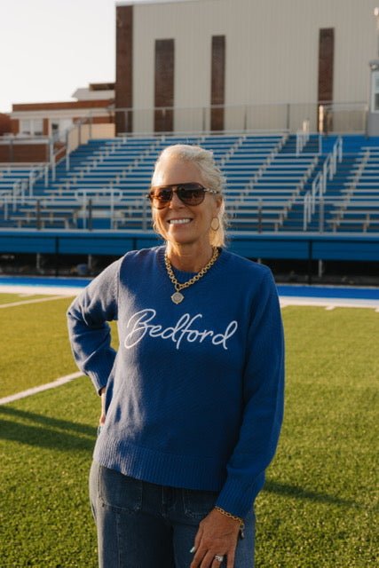 Bedford Script Crew Neck Sweater