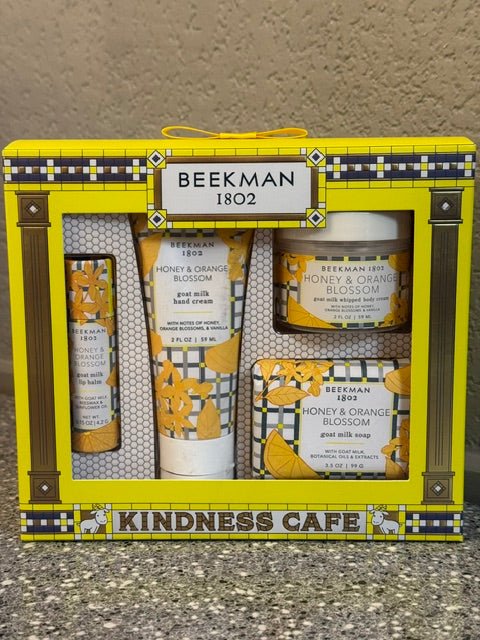 Beekman 1802 | 4pc Spa Gift Set | Honey & Orange Blossom