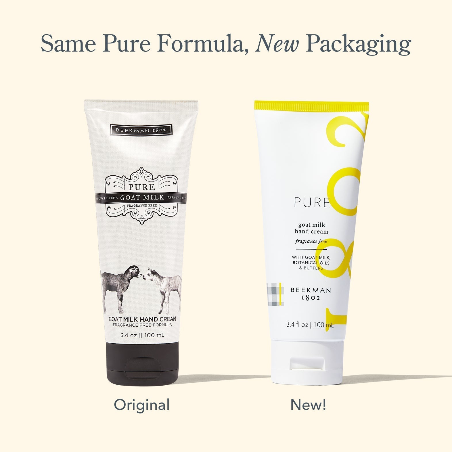 Beekman 1802 Goat Milk 2oz Hand Cream - Pure - Juli's Wearable Art