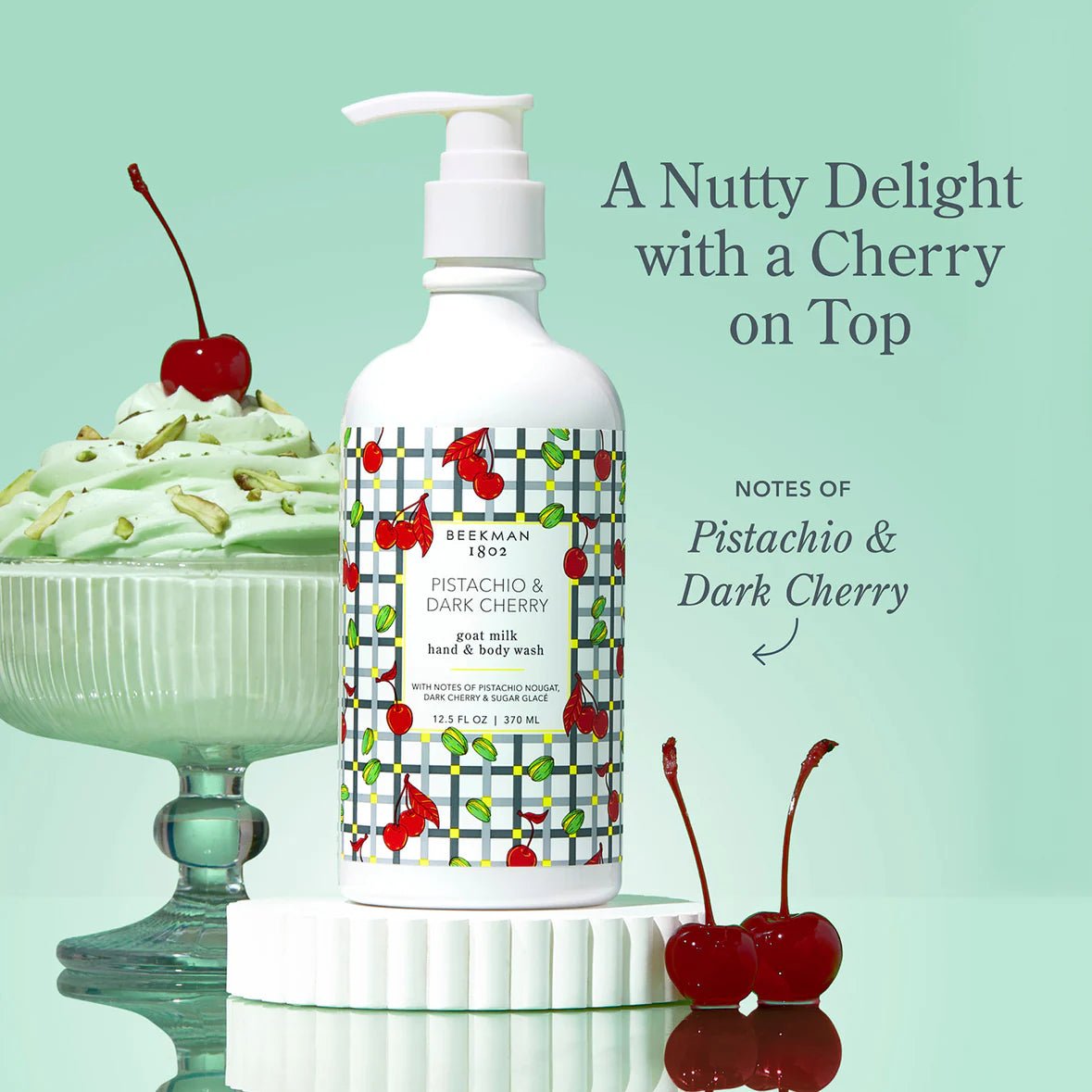 Beekman 1802 Pistachio & Dark Cherry Hand & Body Wash - Juli's Wearable Art