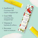 Beekman 1802 Pistachio & Dark Cherry Lip Balm - Juli's Wearable Art