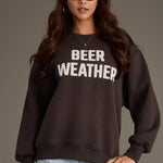 Beer Weather Sweatshirt | Charcoal - Juli's Wearable Art