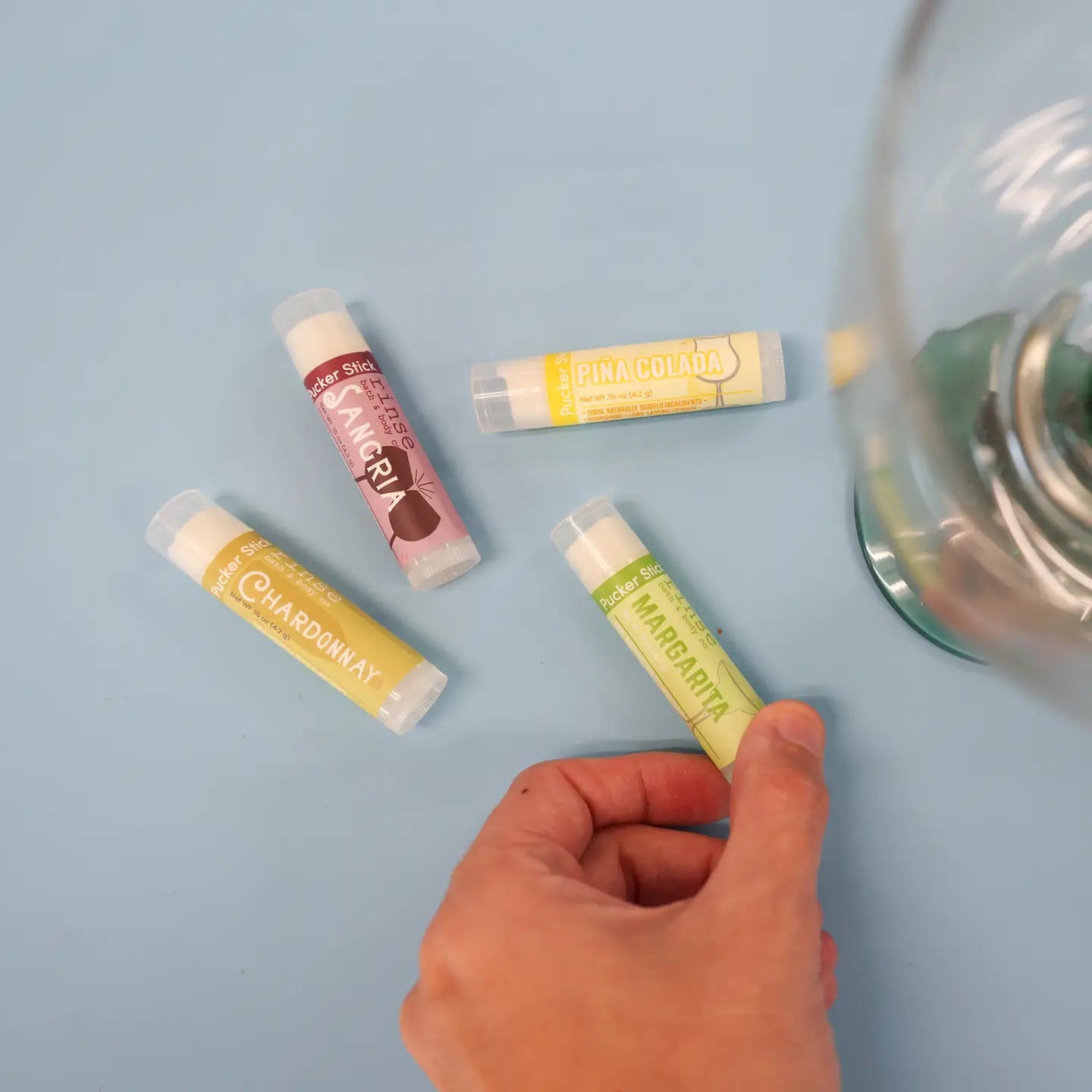 Beverage Box Lip Balm Pack | Natural Lip Care Gift Set - Juli's Wearable Art