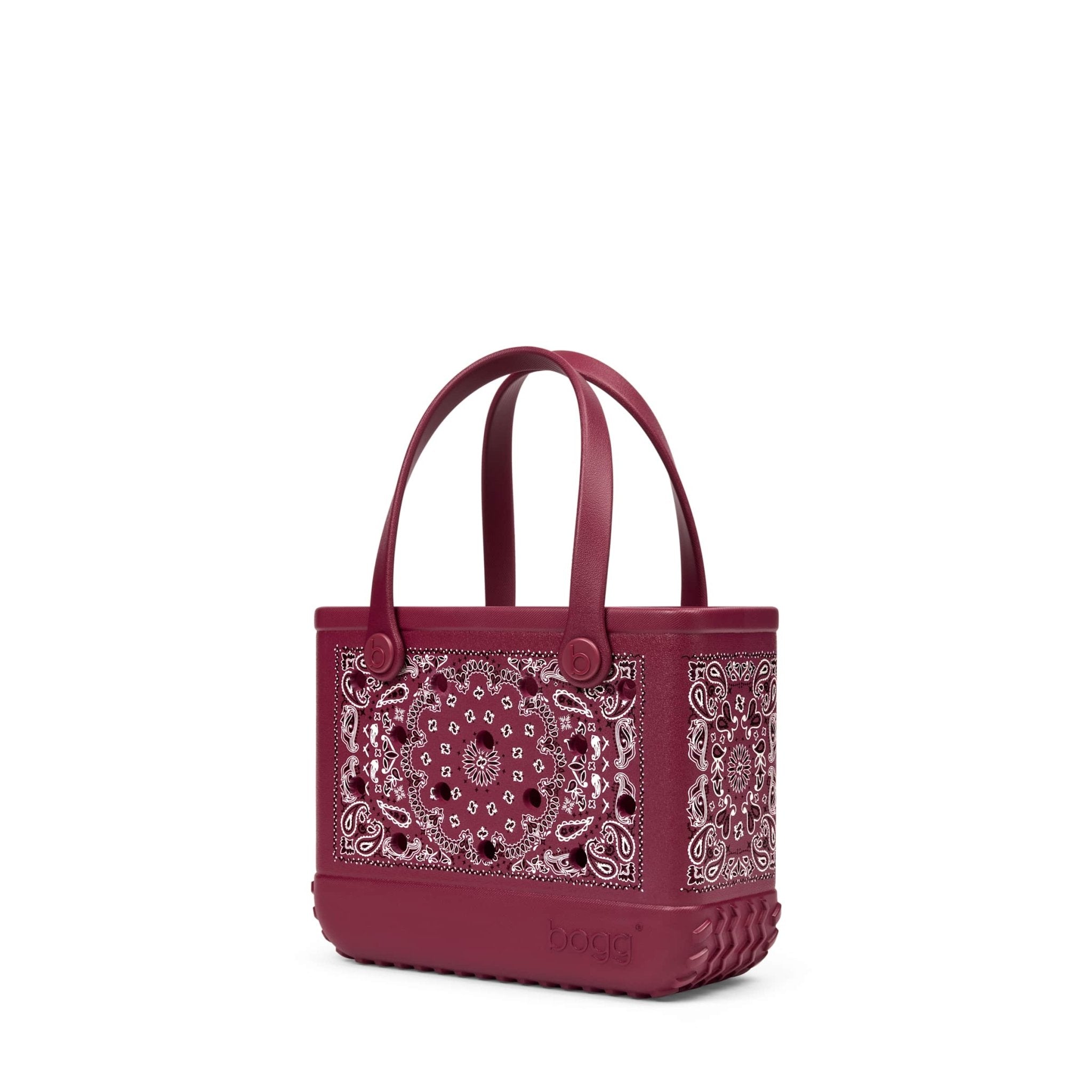 Bitty Bandana Bogg® Bag | Mulled WINE - Juli's Wearable Art