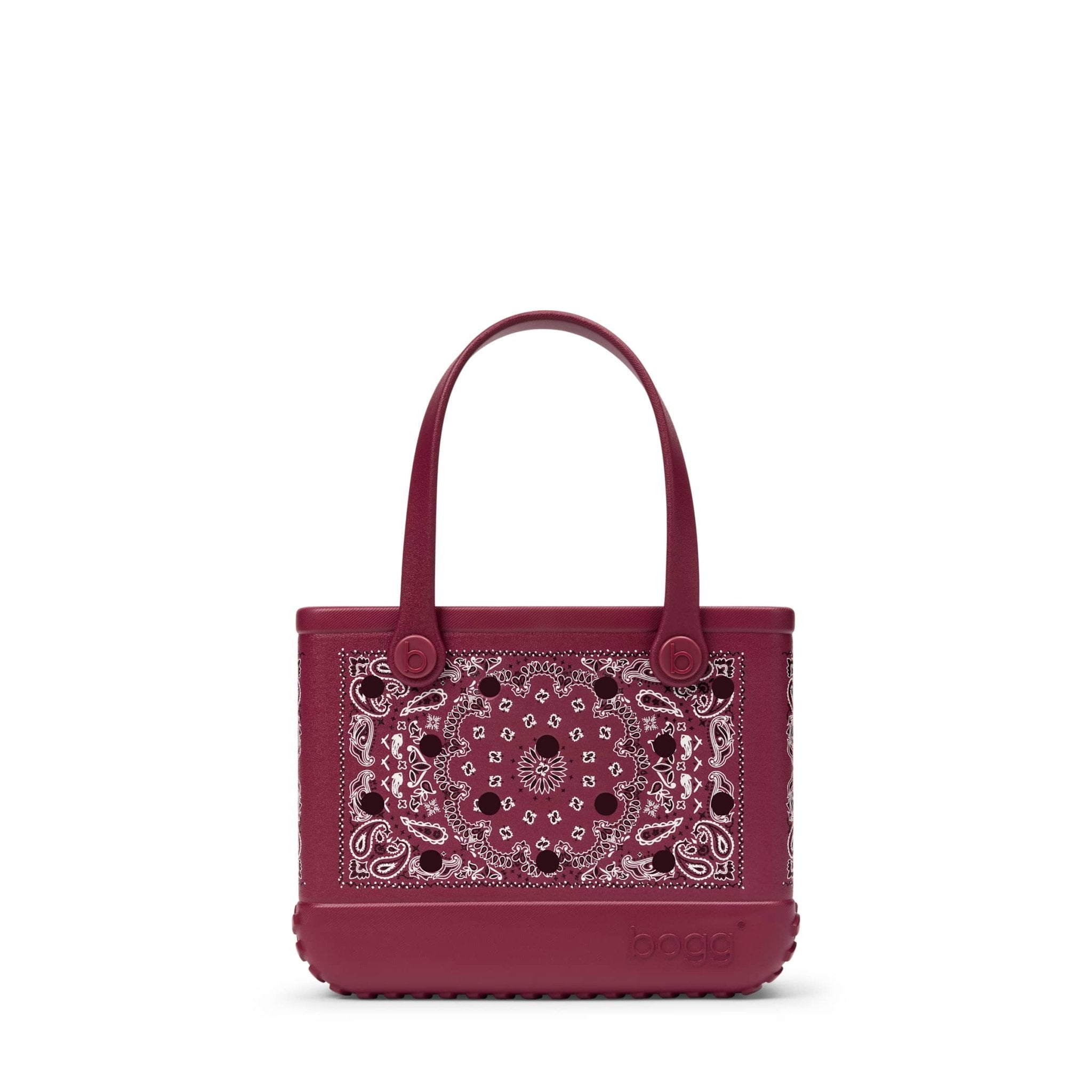Bitty Bandana Bogg® Bag | Mulled WINE - Juli's Wearable Art
