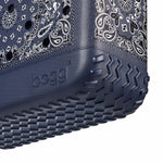 Bitty Bandana Bogg® Bag | NAVY Me Crazy - Juli's Wearable Art
