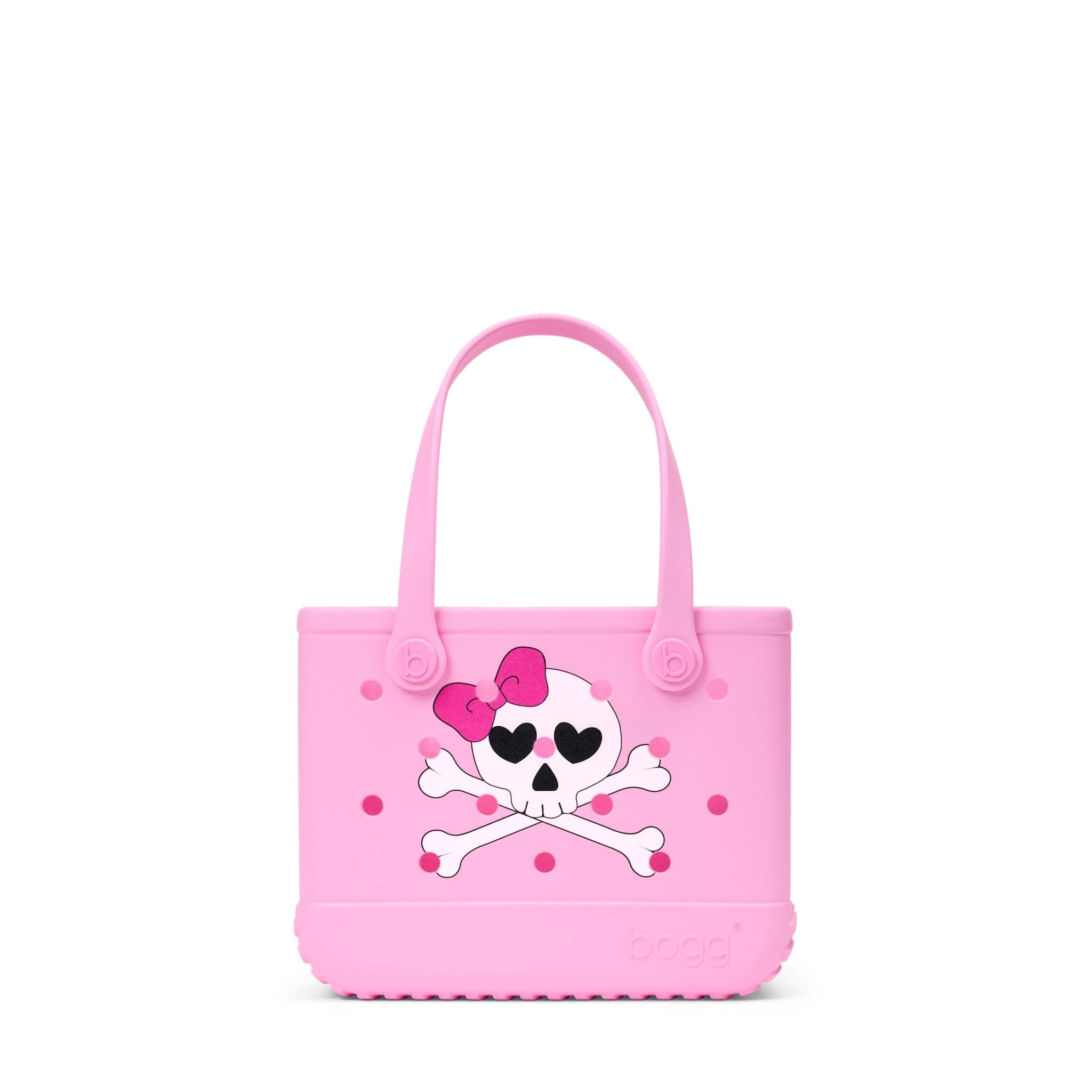 Bitty Bogg® Bag | Bones | Pink Taffy - Juli's Wearable Art