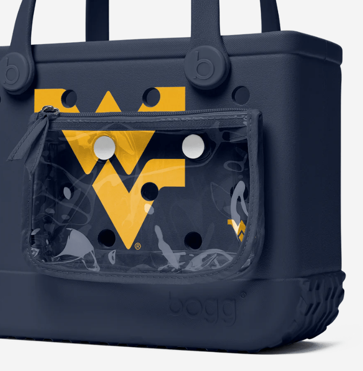 Bitty Bogg® Bag Collegiate Sports - West Virginia Mountaineers Edition - Juli's Wearable Art