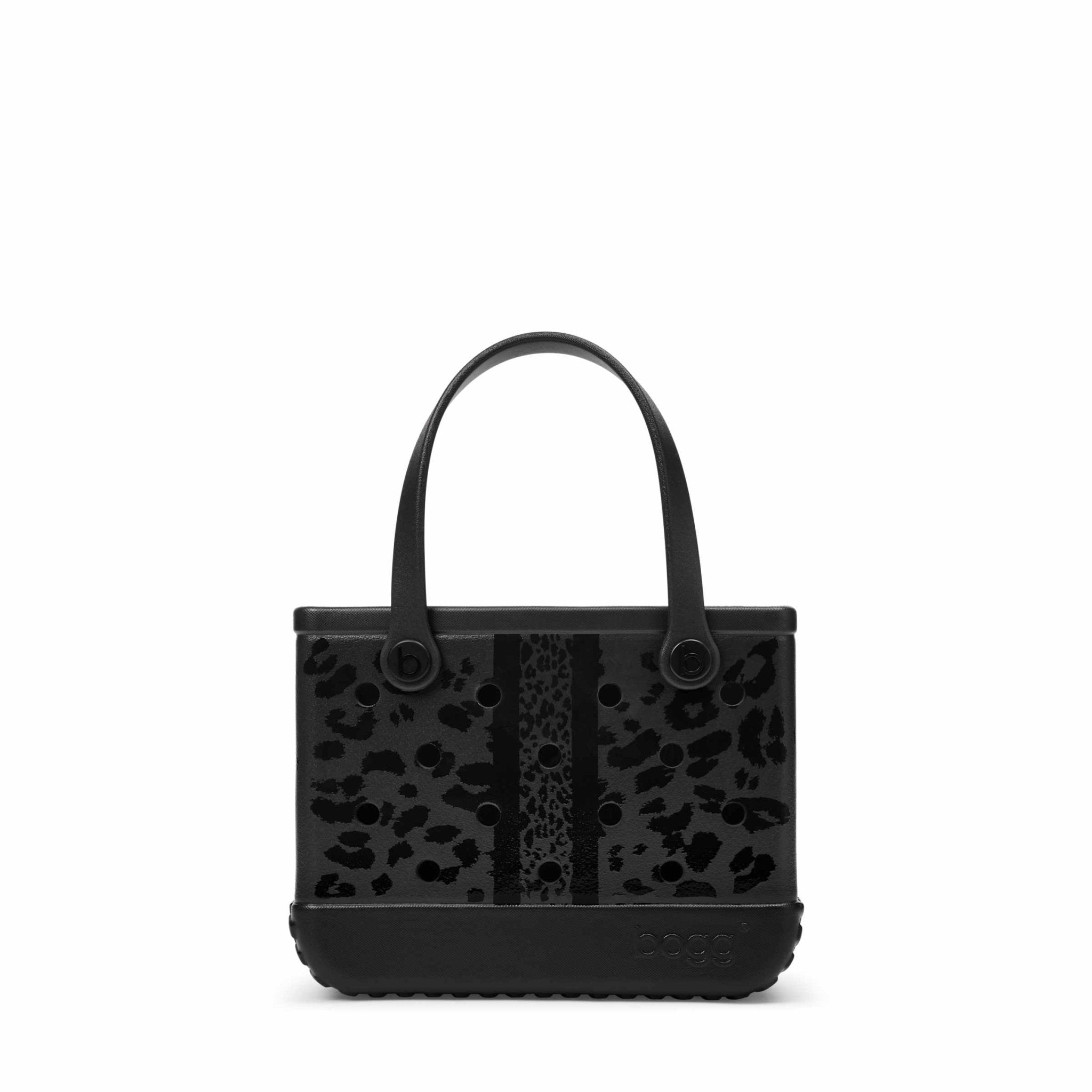 Bitty Bogg® Bag | Leopard Luxe | Black Onyx - Juli's Wearable Art