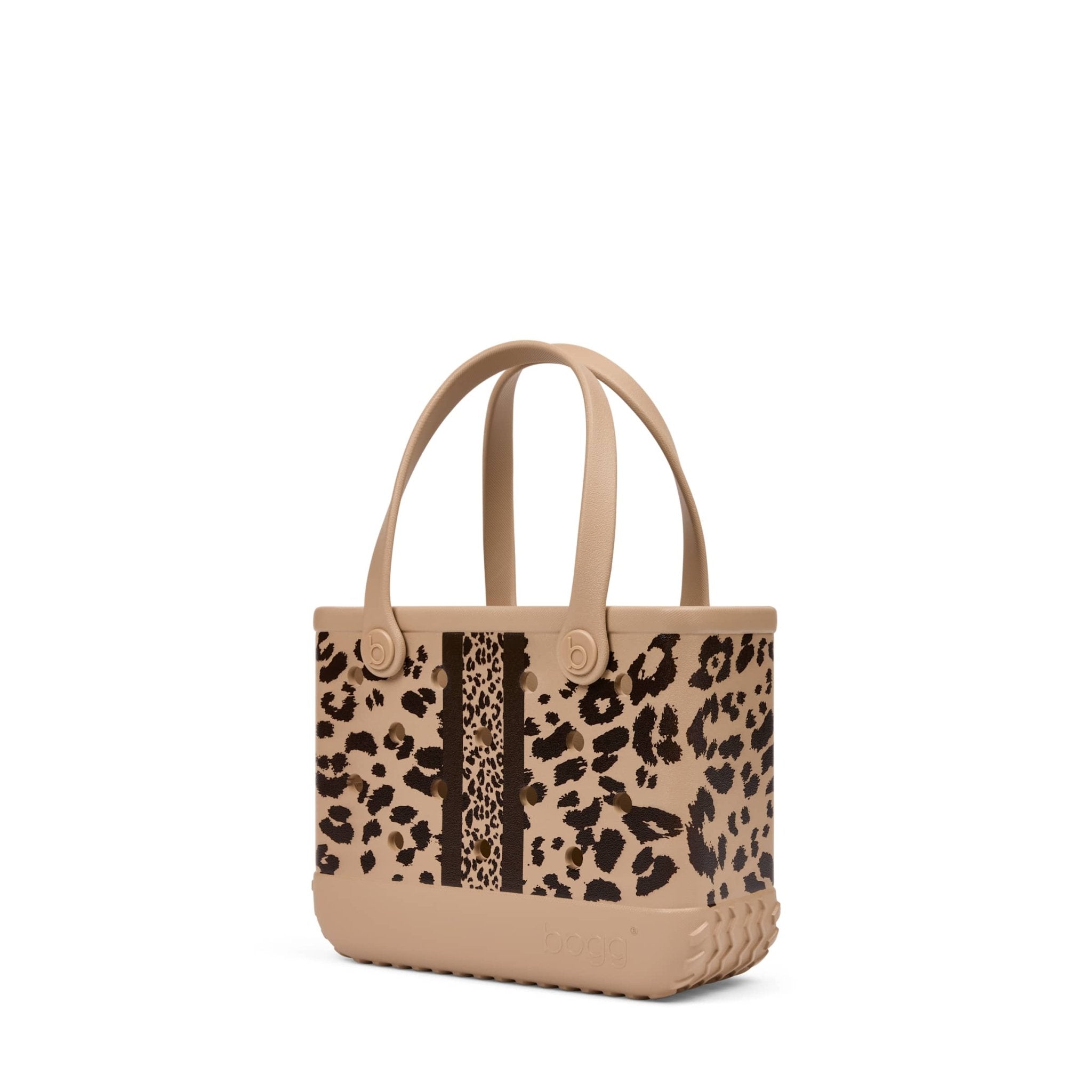 Bitty Bogg® Bag | Leopard Luxe | Camel + Hot Cocoa - Juli's Wearable Art