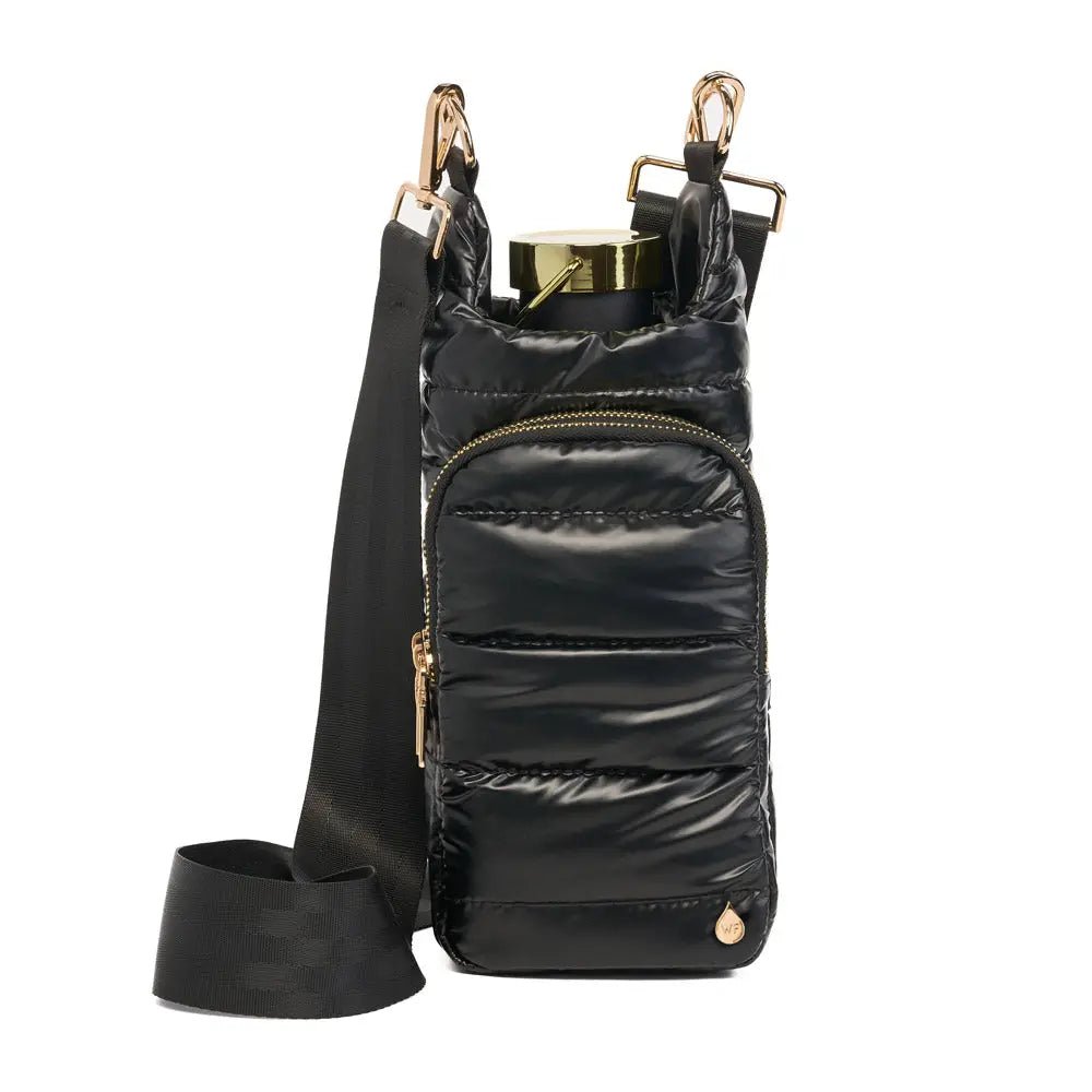 Black Shiny Hydrobag® with Gold Hardware - Juli's Wearable Art