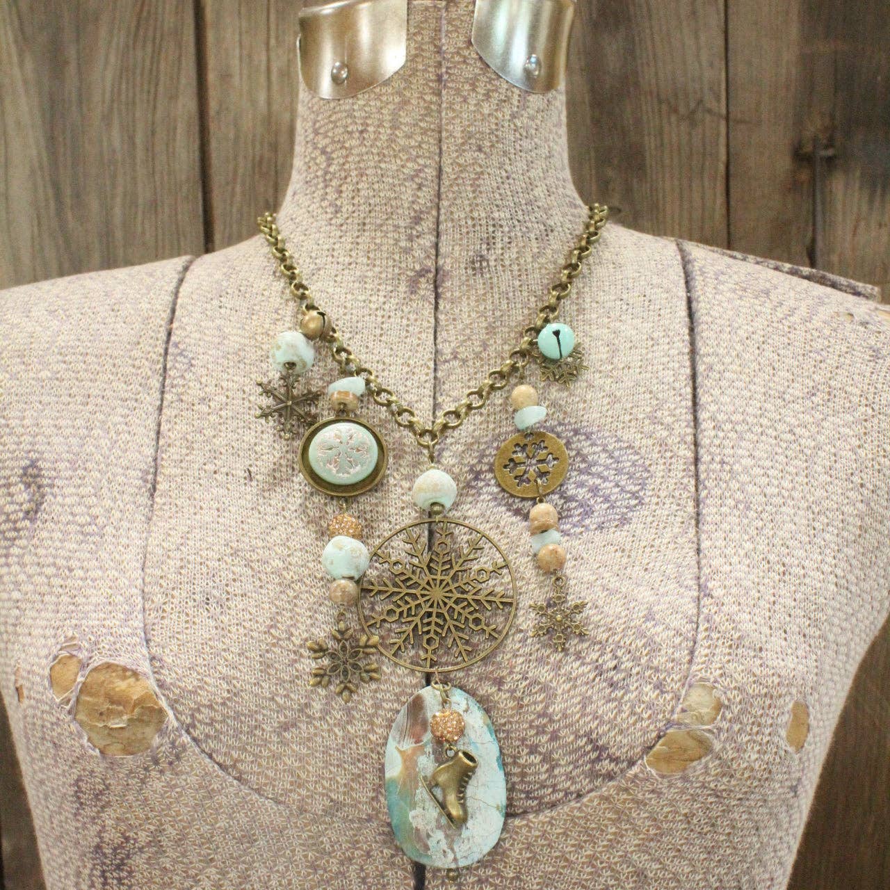 Blizzard Season Charm'd Necklace - Juli's Wearable Art