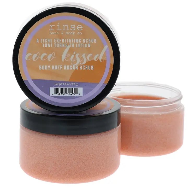 Body Buff Sugar Scrub - Coco Kissed - Juli's Wearable Art