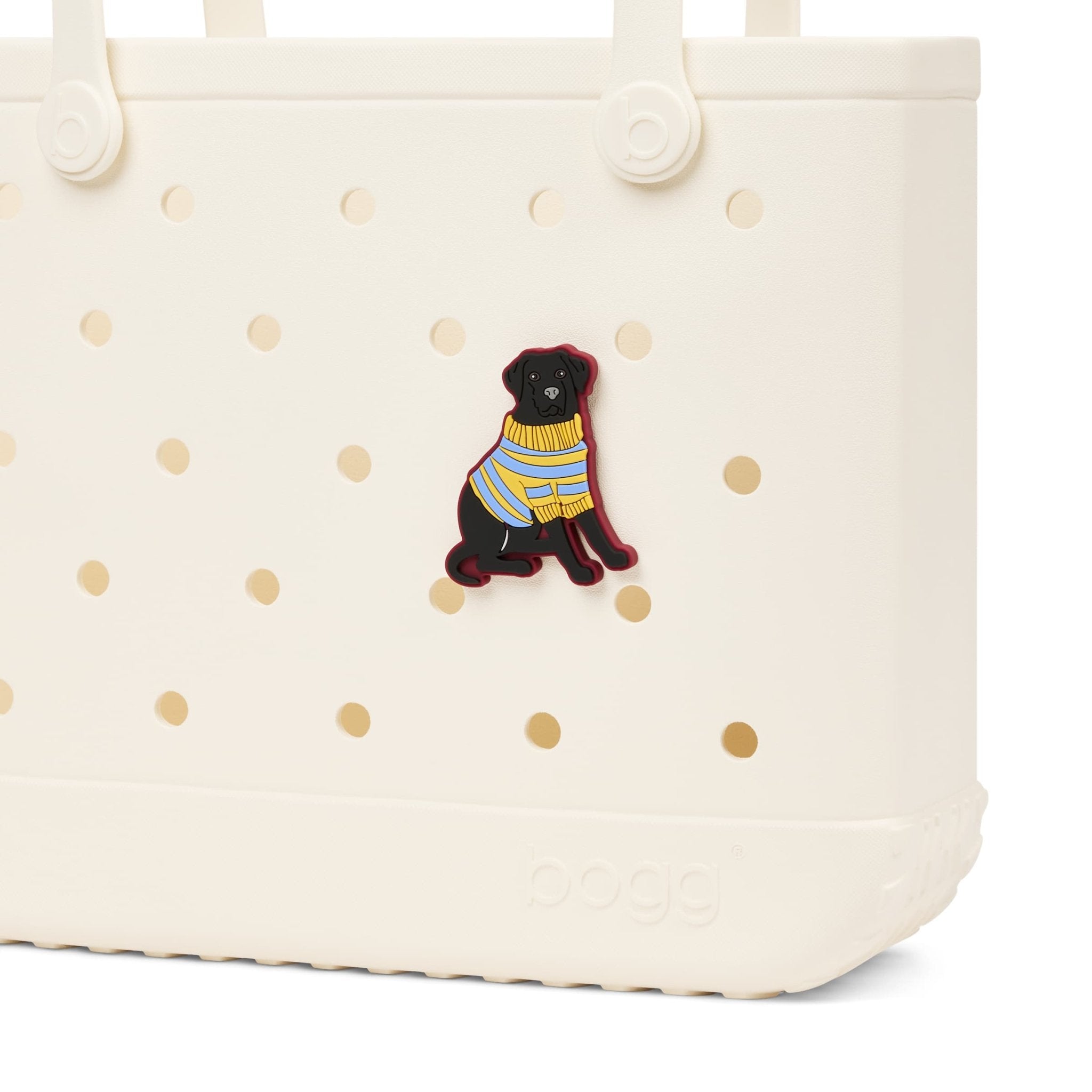 Bogg® Bag Bit | Black Lab with Sweater