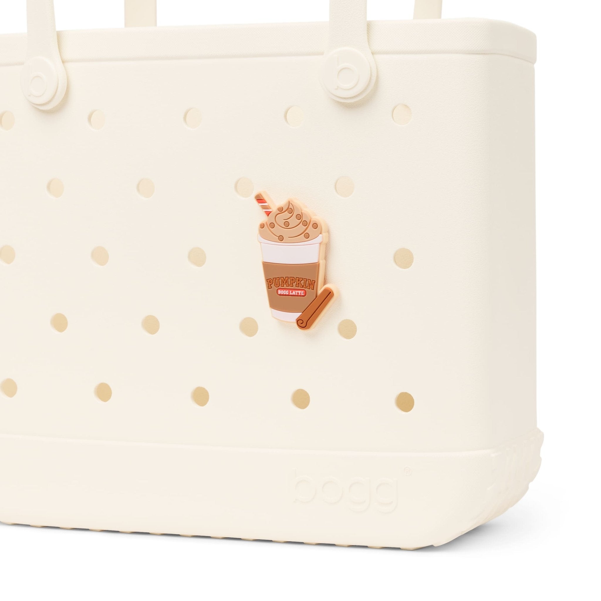 Bogg® Bag Bit | Pumpkin Bogg Latte - Juli's Wearable Art