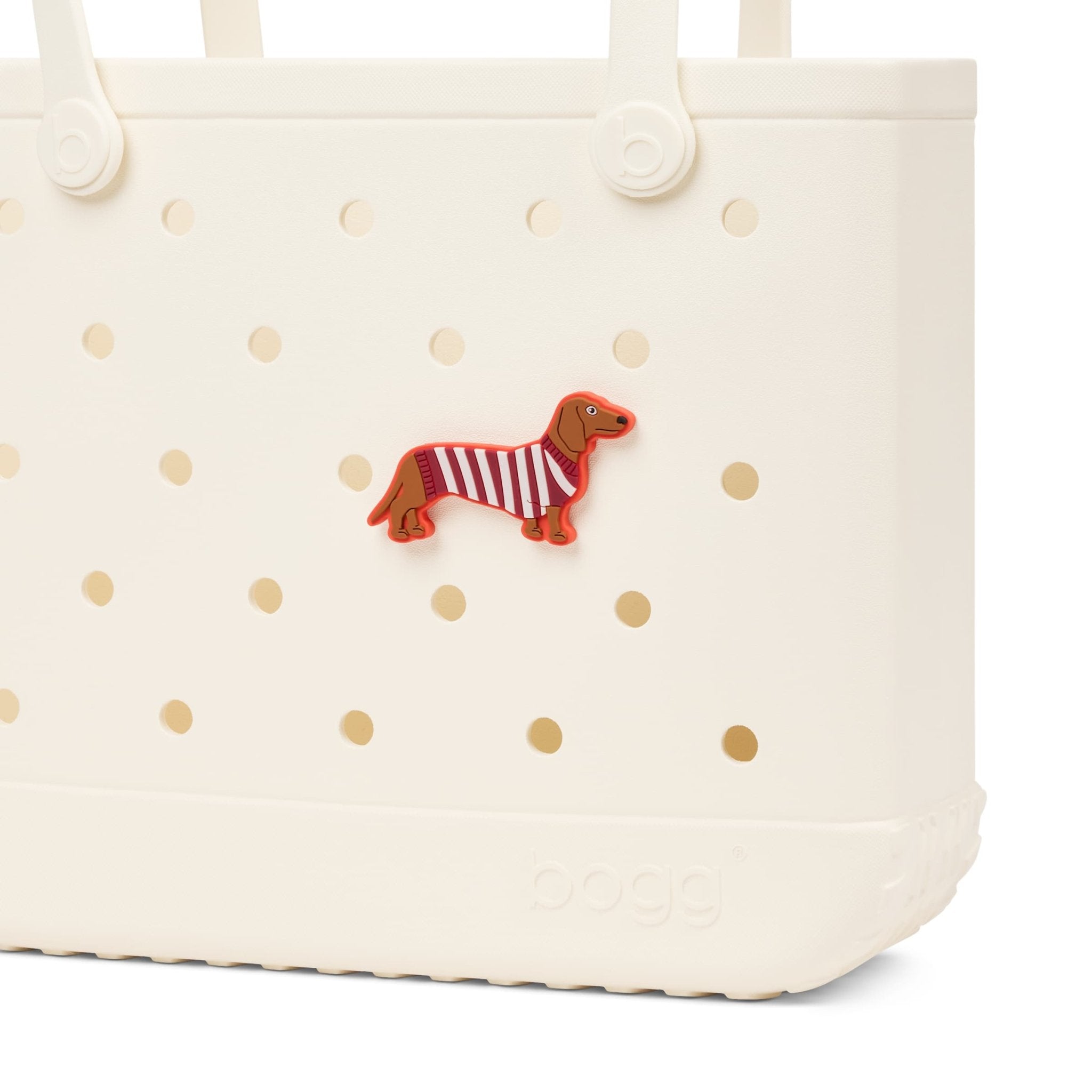 Bogg® Bag Bit | Striped Dachsund