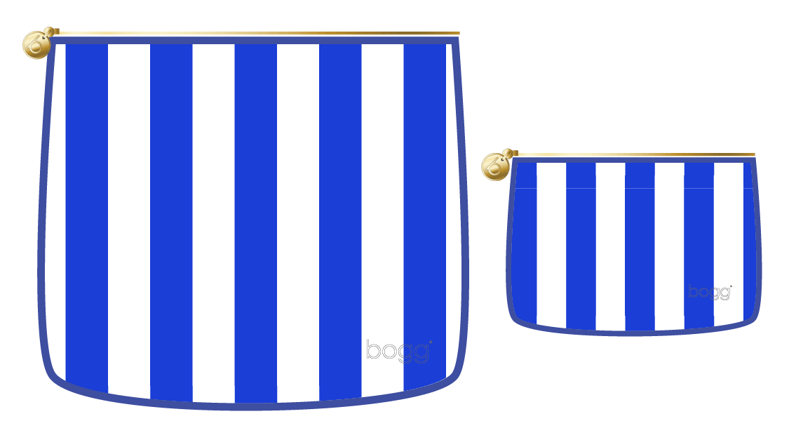 Bogg® Bag Decorative Pouch Inserts | Mykonos Blue - Juli's Wearable Art